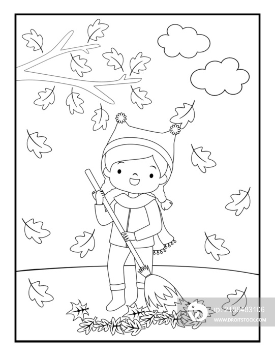 Thanksgiving Coloring Pages for Kids, Fall Coloring Pages for Kids, Autumn Coloring Pages for Kids