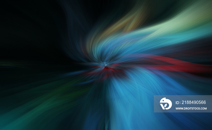 Digital Illustration Vibrant Abstract Background