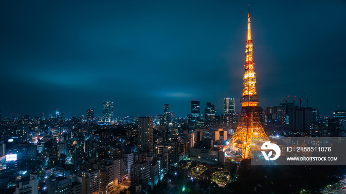 日本东京夜景