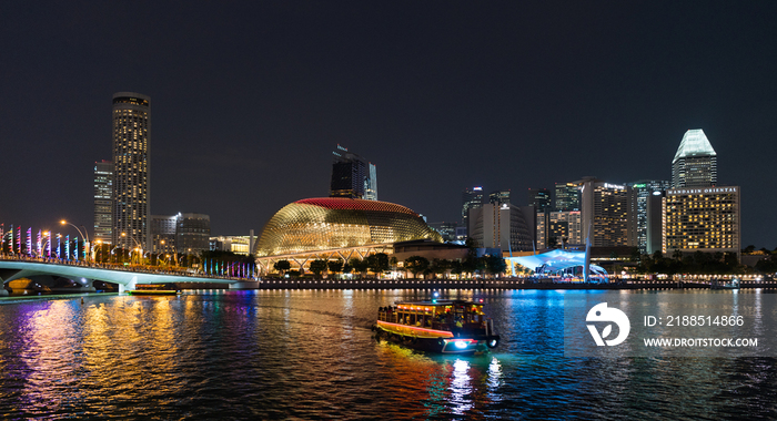 新加坡城市夜景