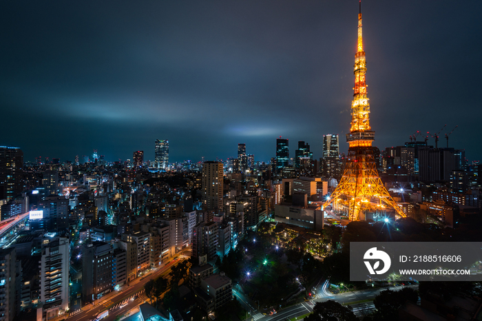 日本东京夜景