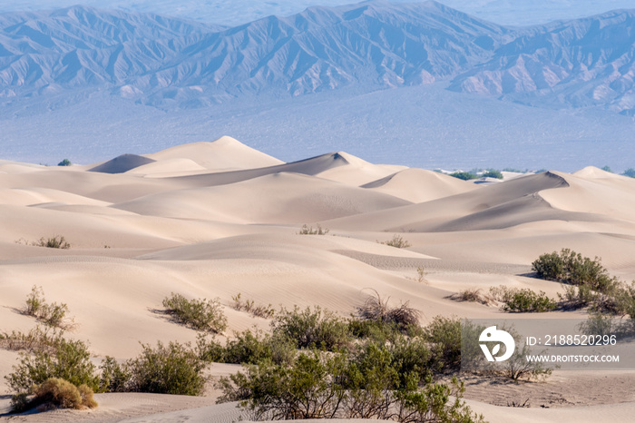 Mesquite Flat Dunes in Death Valley National Park, California.