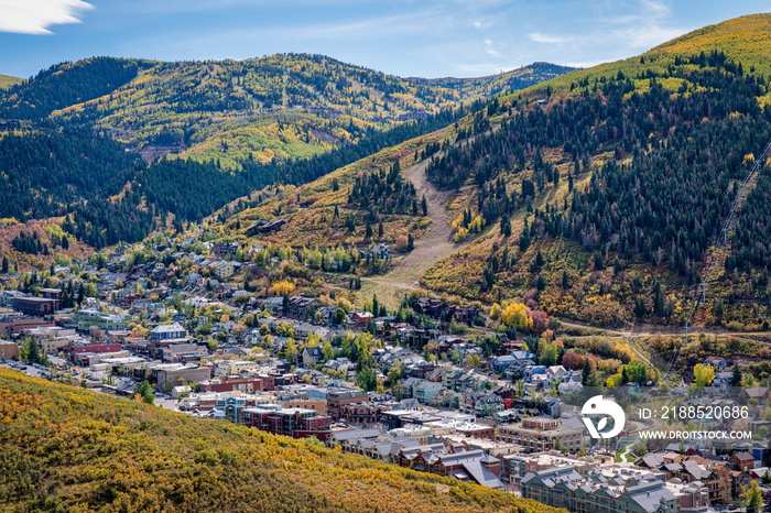 Park City Utah in Autumn