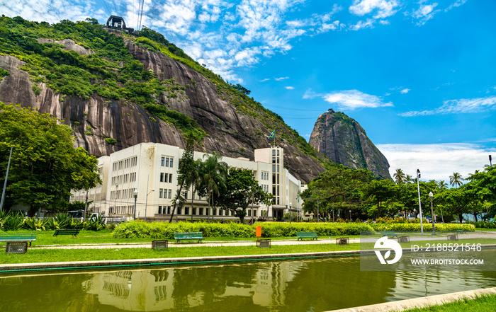 Military school at Urca neighborhood in Rio de Janeiro, Brazil