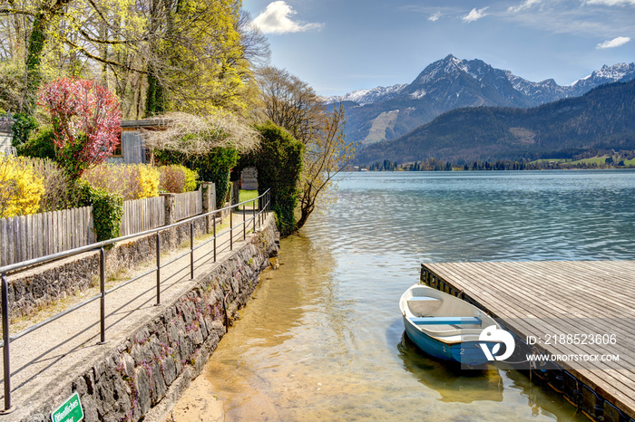 St Wolfgang, Austria, HDR Image