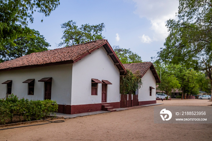 Various views of the Sabarmati Ashram