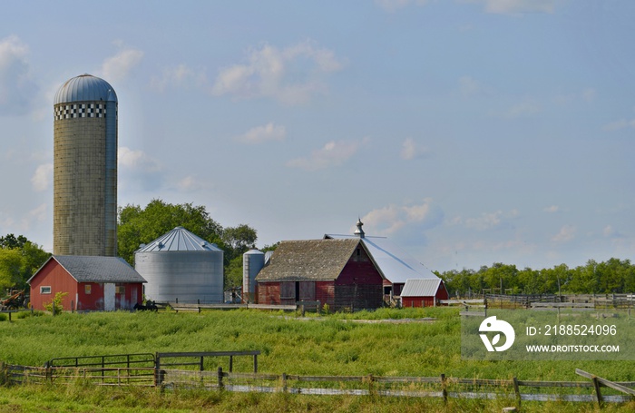 Modern Farm in Nebraska