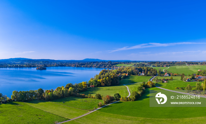 Staffelsee at Schloss Rieden, Bavaria, Germany