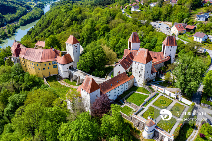 Neuburg am Inn Luftbilder | Hochwertige Drohnenaufnahmen von Neuburg am Inn | Neuburg am Inn