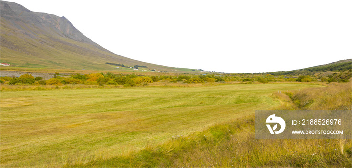 Isolated PNG cutout of the Icelandic steppes  on a transparent background