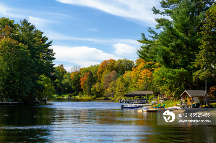 Gravenhurst District Lake, Muskoka, Ontario