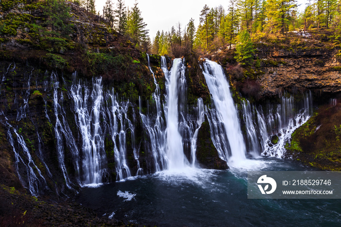 Burney Falls Morning Views, McArthur-Burney Falls Memorial State Park, California