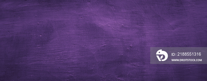 dark purple abstract concrete wall texture background, panoramic background