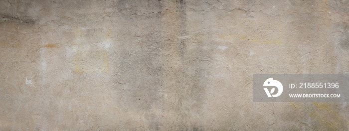 Background panorama of concrete wall surface with subtle texture and color variations, creative copy space, horizontal aspect