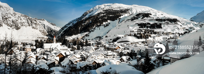 neve a Gstaad Sizzera