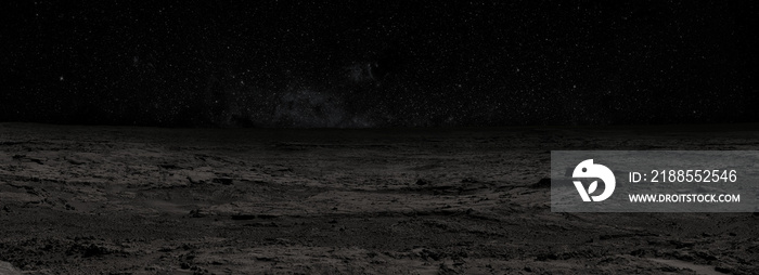 Panoramic View of mars. Elements of this image furnished by NASA.