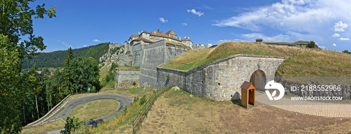 Château de Joux - a castle near Pontarlier,  Doubs department, Jura mountains, France