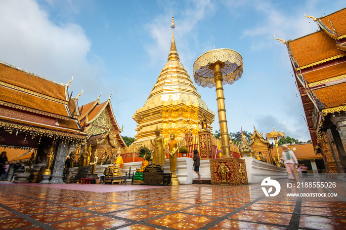 Wat Phra That Doi Suthep is a Theravada Buddhist temple (wat) in Chiang Mai Province, Thailand.