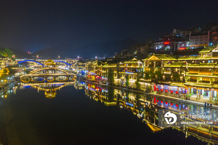 The ancient city of Phoenix, Hunan province, China