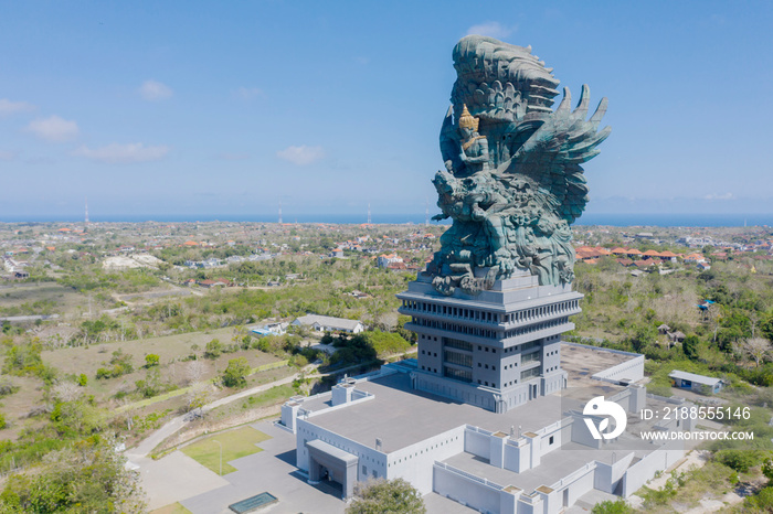 Garuda Wisnu Kencana statue under blue sky