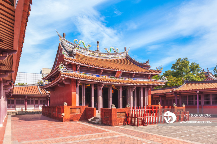 Confucius Temple in Tainan, Taiwan