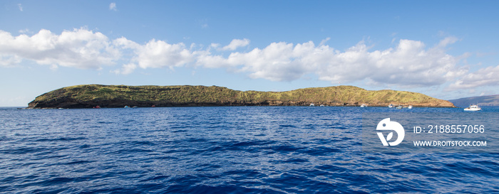 Molokini Crater in Maui, Hawaii