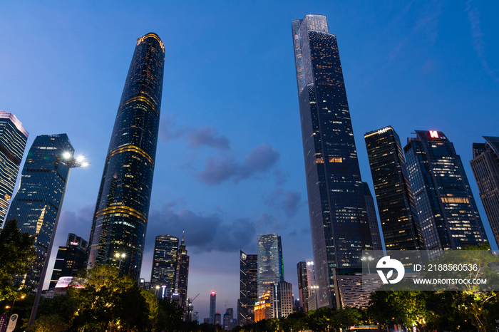 广州城市夜景