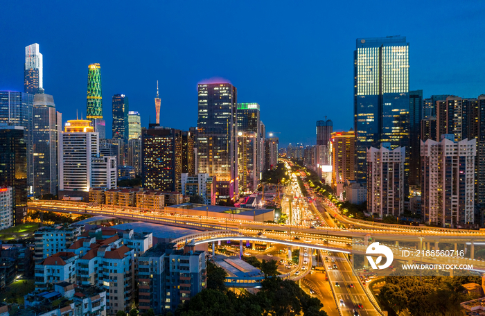 广州城市夜景