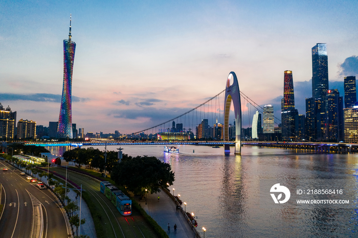 广州城市夜景