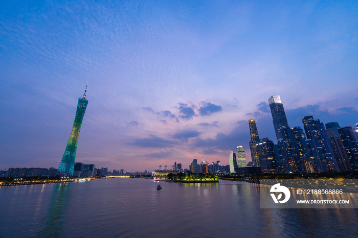 广州城市夜景