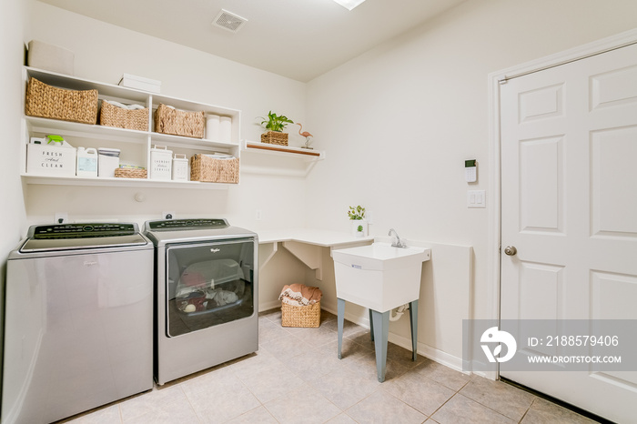 home laundry room