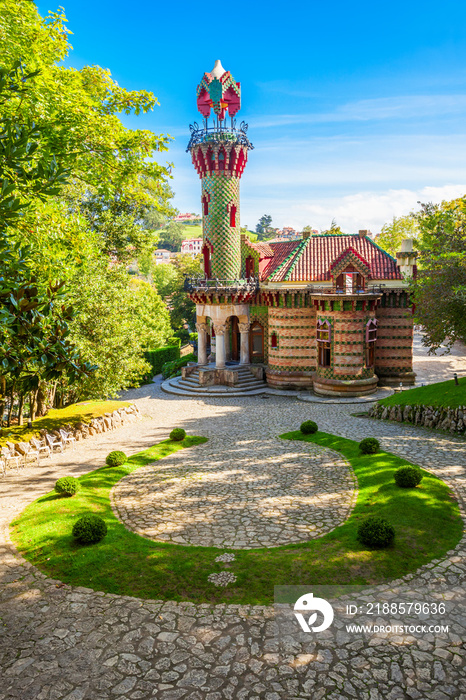 El Capricho in Comillas, Spain