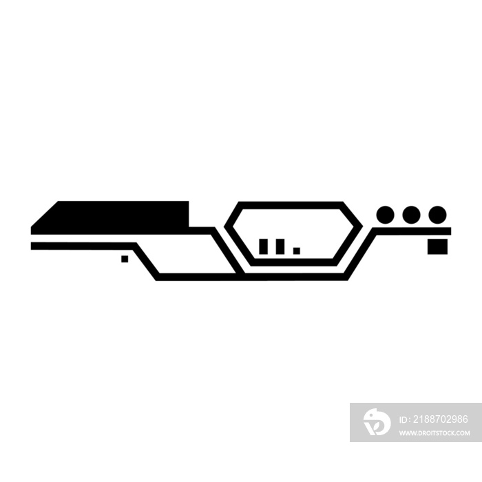 detail bars vector illustration for web interface design. hud gaming element in a simple style. a copy space collection in a futuristic and hi-tech theme.