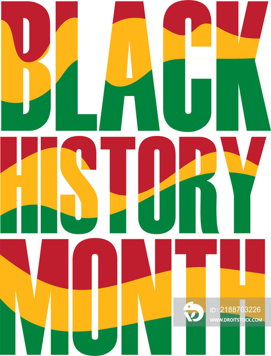 Black history month celebrate. vector  design graphic Black history month.