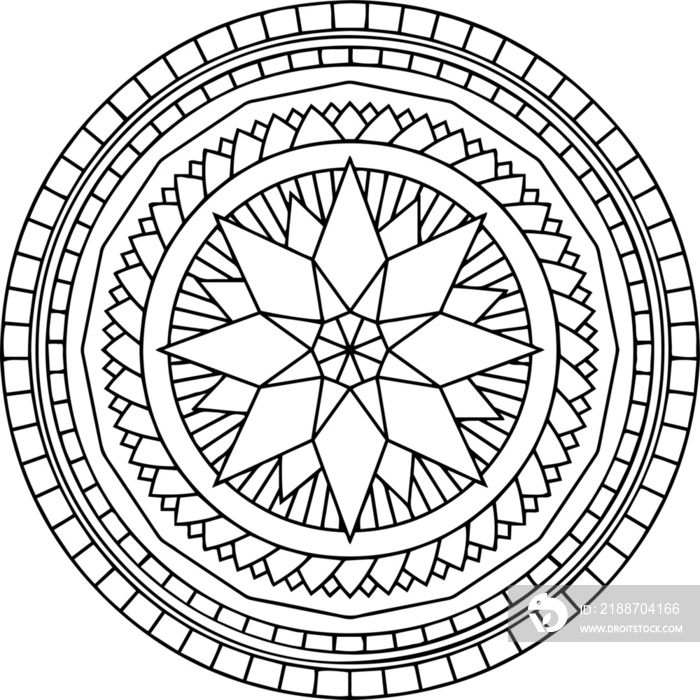 Decorative Mandala Logo