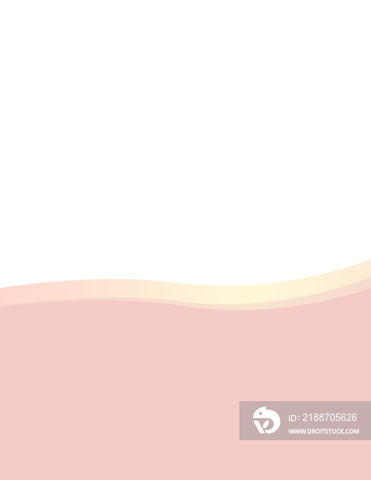 Abstract Pink & Yellow Wave Background Transparent Vector