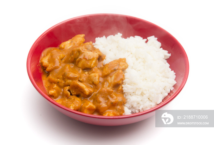 A Bowl of Chicken Tikka Masala