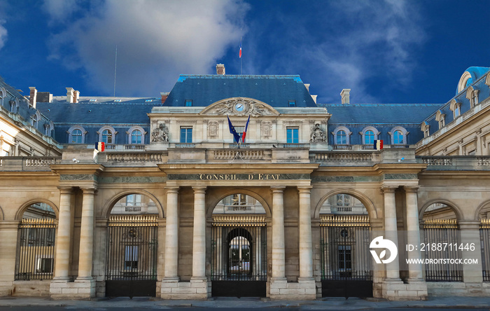 The Conseil d Etat (Council of State) , Paris, France.