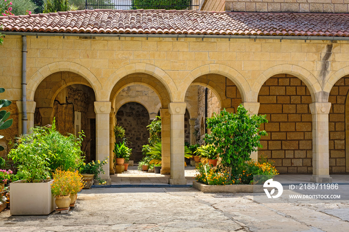 The Church of the Visitation in the ancient village Ein Karem, Israel