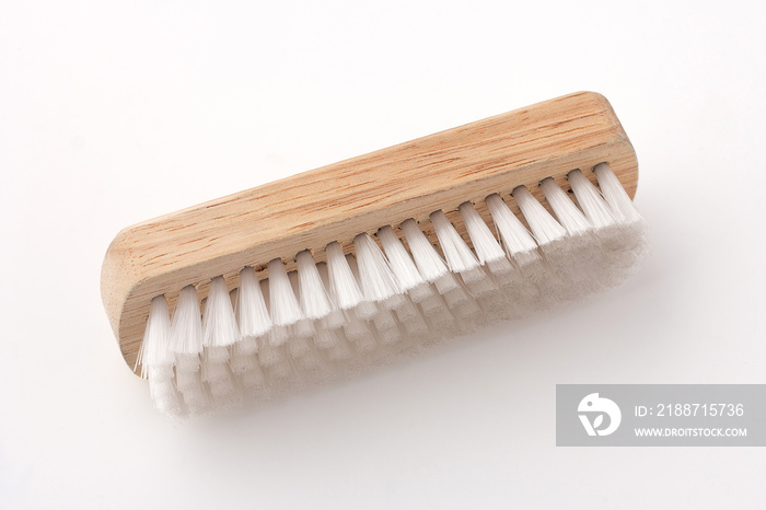 Scrubbing and cleaning tools, cleaning brushes, washing brushes isolated on a white background.