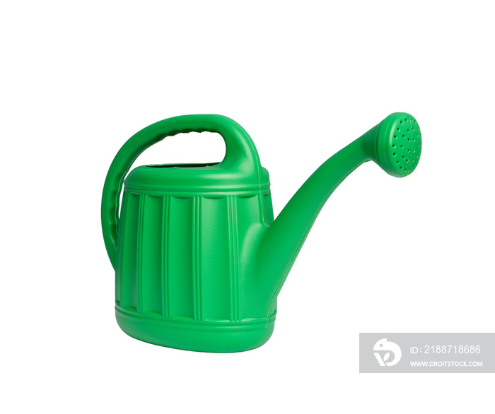 Watering can isolated on white background