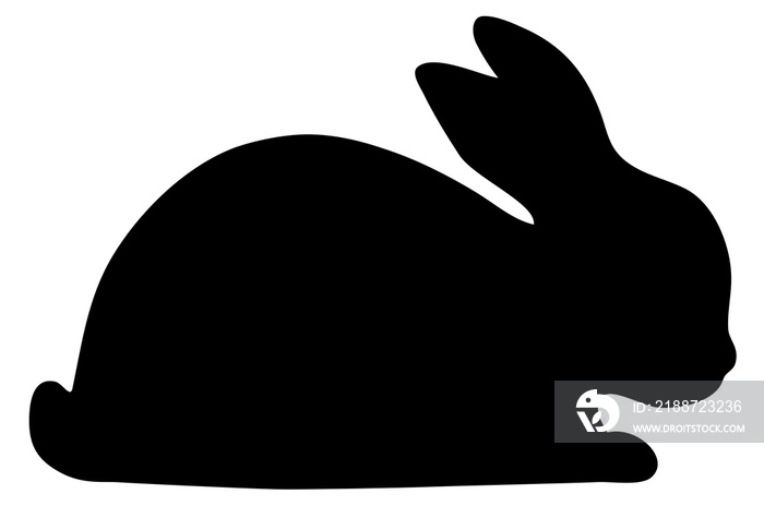 rabbit bunny silhouette