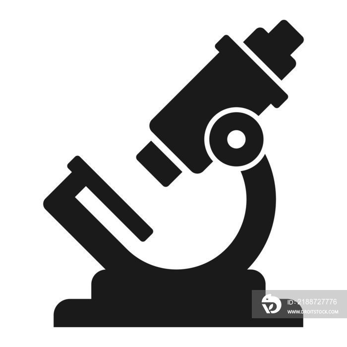 Laboratory Microscope icon. Lab Concept illustration