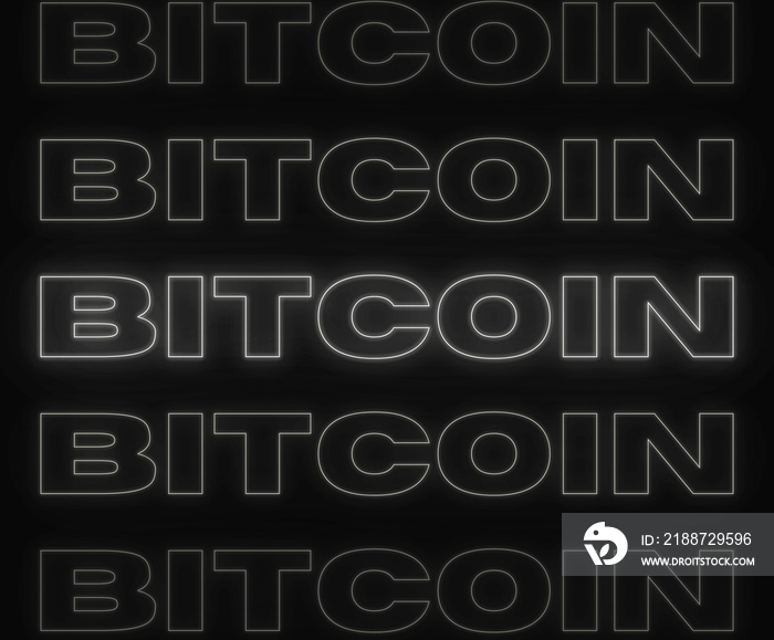 bitcoin text web banner