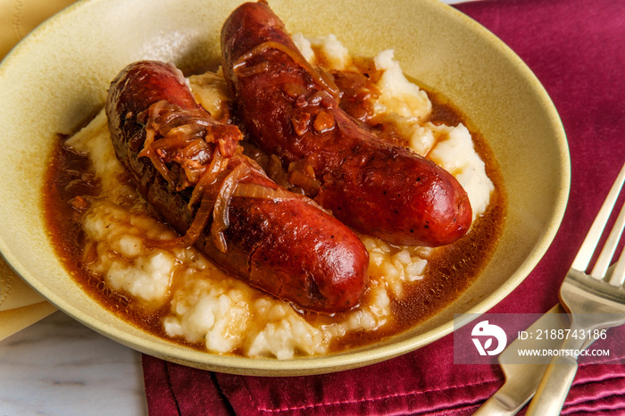 Sausage and Mashed Potatoes