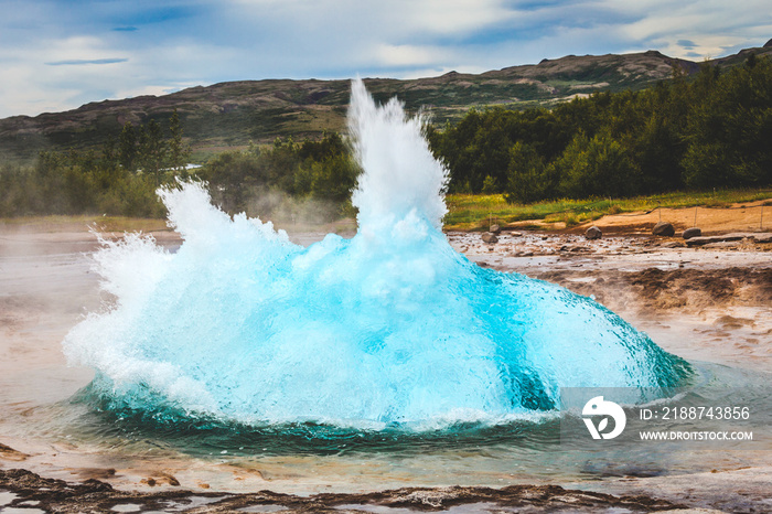 Geysir in Island