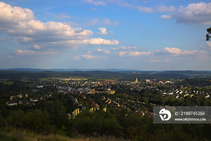 Ansicht auf Medebach im Hochsauerland