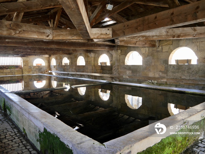 roman bath in Bourg du Gironde, France