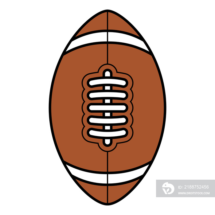 rugby football ball icon