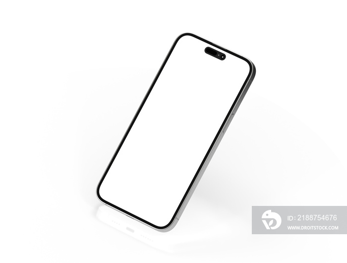 mobile smartphone device digital isolated 3d